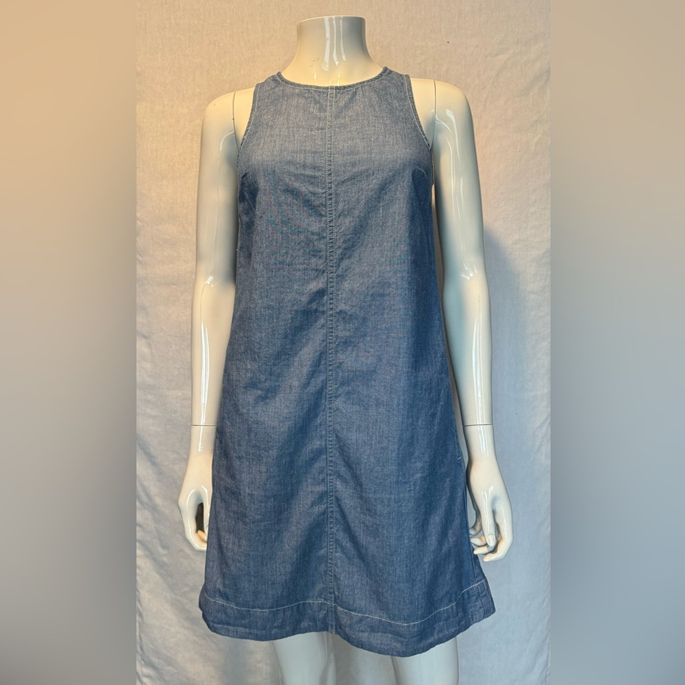J. Crew chambray shift dress